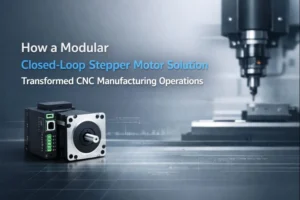 How a Modular Closed-Loop Stepper Motor Solution Transformed CNC Manufacturing Operations